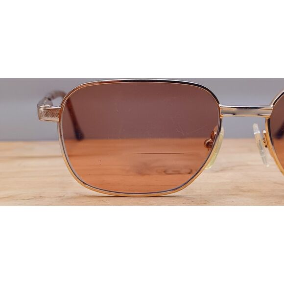 Baron Eyewear Baron Metal Collection A7073 54-14-140 Gold Eyeglasses Frames - Picture 11 of 16